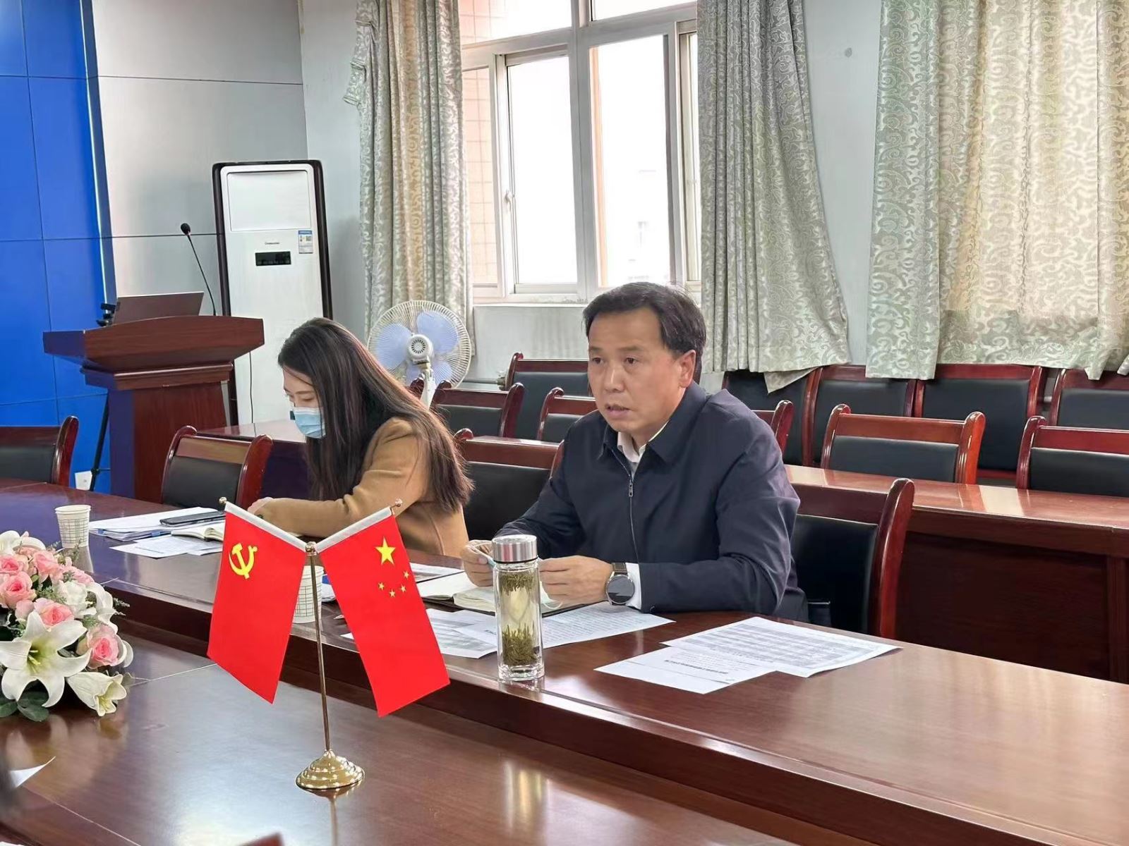 公司党委副书记陈春林到​2026世界杯官方合作网站调研指导员工工作